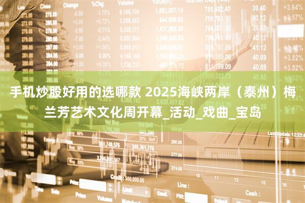 手机炒股好用的选哪款 2025海峡两岸（泰州）梅兰芳艺术文化周开幕_活动_戏曲_宝岛